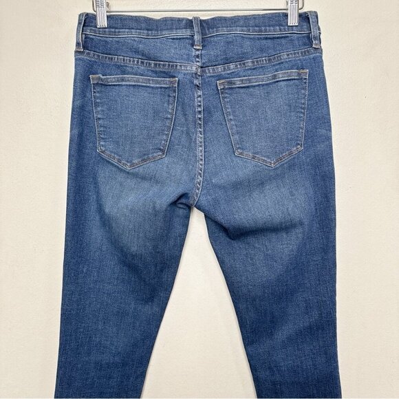 J.Crew Womens 30 8" Toothpick Medium Wash Skinny Jeans - Picture 11 of 14